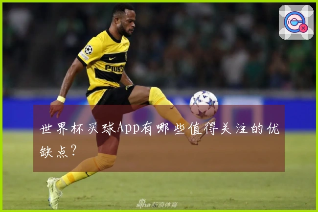 世界杯买球App有哪些值得关注的优缺点？